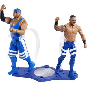 ​WWE Charlotte Flair vs Rhea Ripley Championship Showdown 2-pack 6-inch Action Figures Monday Night RAW Battle Pack للأعمار من 6 سنوات فما فوق