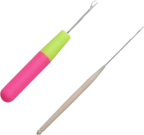 5 قطع من إبرة الكروشيه المزلاج من جنونوغاوك، لصيانة الجدائل الصغيرة، وصنع السجاد in Kuwait