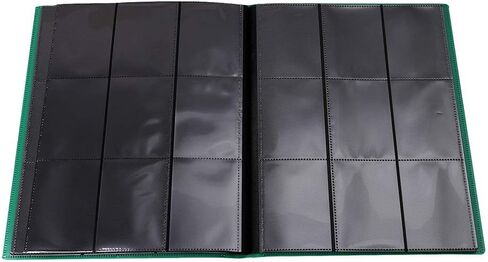 ألبوم حماية لحامل بطاقات التداول بحجم قياسي، 360 جيبًا باللون الأحمر in Kuwait