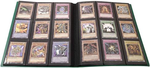 ألبوم حماية لحامل بطاقات التداول بحجم قياسي، 360 جيبًا باللون الأحمر in Kuwait