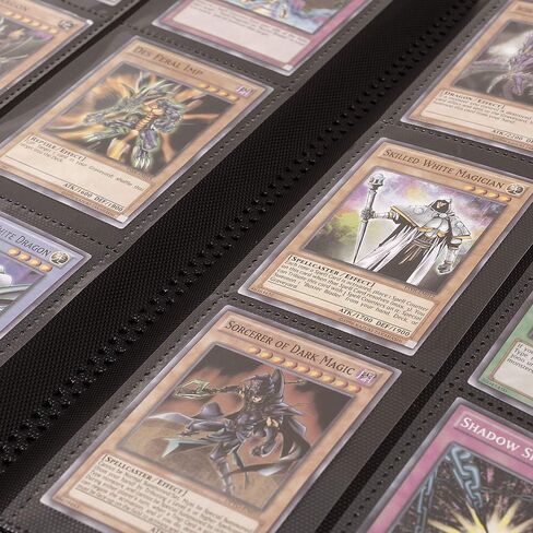 ألبوم حماية لحامل بطاقات التداول بحجم قياسي، 360 جيبًا باللون الأحمر in Kuwait