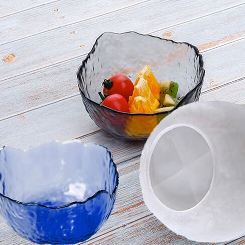 او ان ان بي ان ان قوالب سيليكون بولة كبيرة، صينية حامل فاكهة غير منتظمة، قالب راتنج كبير للسلطة ووعاء الزهور، قالب صب الايبوكسي، قوالب صينية دوارة دائرية، طبق تخزين المجوهرات، حامل النبات، اداة ماكينج in Kuwait