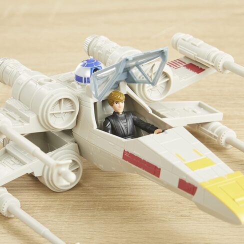 STAR WARS Mission Fleet Stellar Class Luke Skywalker & Grogu X-Wing Jedi Search & Rescue 2.5-Inch-Scale Figure and Vehicle, Ages 4 and Up in Saudi Arabia