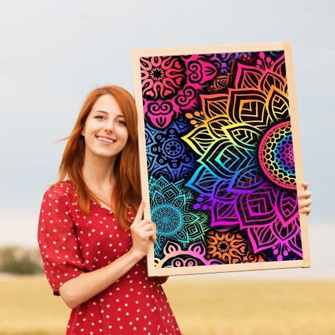 ICECHEN ملهمة عباد الشمس حافلة الماس مجموعات الطلاء للبالغين، 5D الكلمات نعمة الفن الماس للمبتدئين، DIY كامل جولة الحفر Colorfu جوهرة الفن مجموعات هدية جدار المنزل 12X16 بوصة in Kuwait