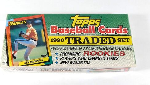 1990 Topps Baseball Traded Retail Factory Set in Saudi Arabia