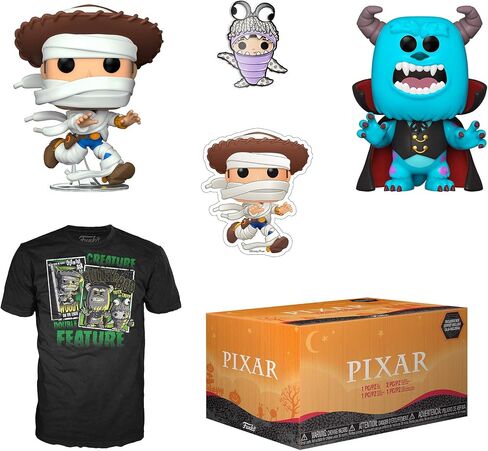 Funko Pixar Halloween Collectors Box with 2 Pop! Vinyl Figures, Medium (51055) in Saudi Arabia