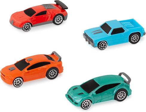 Driven by Battat – Turbocharge Pullback Vehicles – Toy Set with 4 Cars – Race Car Toys and Playsets for Kids – Toy Pull-Back Cars – 3 Years + – Turbocharge - Stock Cars (4 Pack) in Kuwait