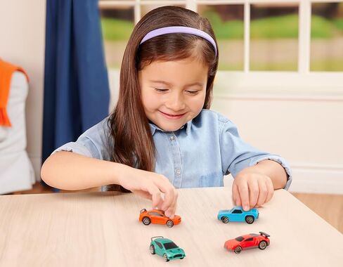 Driven by Battat – Turbocharge Pullback Vehicles – Toy Set with 4 Cars – Race Car Toys and Playsets for Kids – Toy Pull-Back Cars – 3 Years + – Turbocharge - Stock Cars (4 Pack) in Kuwait