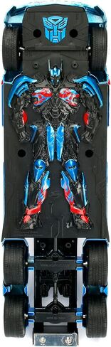 جادا تويز سيارة اوبتيموس برايم مصبوبة بمقياس 1:24 من ميتالز ترانسفورمرز، لون ازرق واحمر in Saudi Arabia
