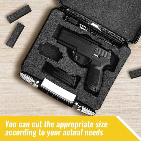 HolyMaji Pick and Pluck Pre Cubed Foam, 2 Pcs High Density Customizable Pick Apart Foam Insert, Pre Cutted Case Foam Pads for Board Game Tool Interlock Box Camera Storage Drawer, 16 x 12 x 2 inches in Kuwait