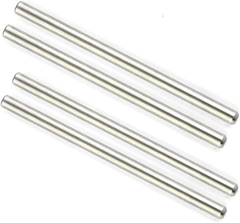 Steel Hinge Pin Lower 4*67.5mm Upgrades Parts for Arrma 1/7 Felony 6S Fireteam 6s blx Limitless Infracion 6s MOJAVE 6S 1/8 KRATONT 6s Typhon 6s blx Talion Notorious 6s Outcast 6S BLX 4pcs/set (Silver) in Kuwait
