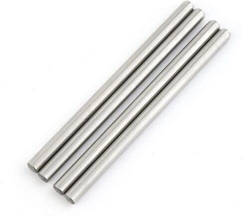 Steel Hinge Pin Lower 4*67.5mm Upgrades Parts for Arrma 1/7 Felony 6S Fireteam 6s blx Limitless Infracion 6s MOJAVE 6S 1/8 KRATONT 6s Typhon 6s blx Talion Notorious 6s Outcast 6S BLX 4pcs/set (Silver) in Kuwait