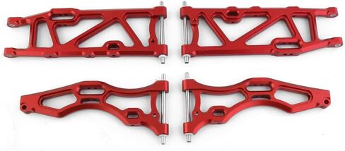 Steel Hinge Pin Lower 4*67.5mm Upgrades Parts for Arrma 1/7 Felony 6S Fireteam 6s blx Limitless Infracion 6s MOJAVE 6S 1/8 KRATONT 6s Typhon 6s blx Talion Notorious 6s Outcast 6S BLX 4pcs/set (Silver) in Kuwait