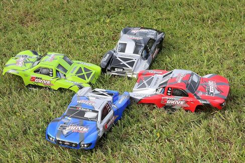 Compatible Custom Body Black Replacement for 1/10 Scale RC Car or Truck (Truck not Included) SSJ-BK-01 in Saudi Arabia