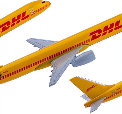 Bswath Model Planes 1:400 DHL B757 Model Airplane Metal Plane Die-cast Alloy Airplanes for Gift and Collection in Saudi Arabia
