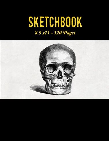 Sketchbook: 120 pages Unlined Drawing Notebook, 8.5x11 Large Sketch Book for Doodling or Sketching Journal in Saudi Arabia