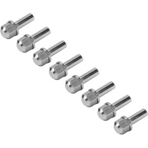 8 PCS RC Wheel Hub Extension Nut Stainless Steel High Strength Hex RC Wheel Hub Extension Adapter for Axial SCX10 (20mm)