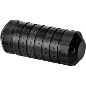 WHRMQ The Da Vinci Code Cryptex CNC Innovative Gifts For Girl Friend or Boy Friend (black) in Saudi Arabia