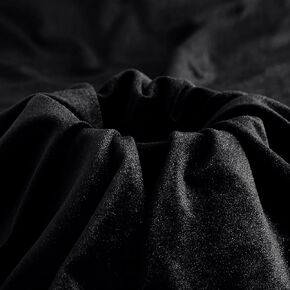 Black Velvet Fabric by The Yard,1 Yard 60" Wide Soft Stretchy Velvet Cloth for Upholstery Sofa Chair Cover,DIY Sewing,Costume,Craft,Curtain