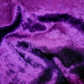 Barcelonetta | Panne Crushed Velvet Velour Fabric | 96% Polyester 4% Spandex | 60" Wide | Sewing, Apparel, Costume, Craft (Baby Blue, 2 Yards)