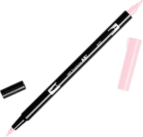 قلم فرشاة مزدوج Tombow ABT 800 - وردي فاتح in Kuwait