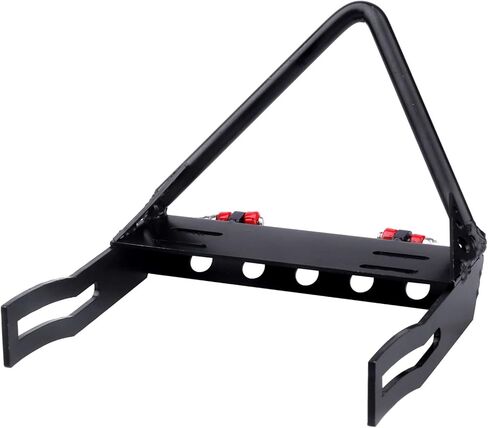 CrazyHobby Metal RC Crawler Front Bumper مع ونش جبل أغلال لمحور SCX10 وSCX10 II Redcat Gen7 Gen 8 ترقيات (النوع B) in Saudi Arabia