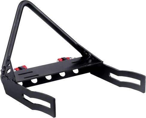 CrazyHobby Metal RC Crawler Front Bumper مع ونش جبل أغلال لمحور SCX10 وSCX10 II Redcat Gen7 Gen 8 ترقيات (النوع B) in Saudi Arabia