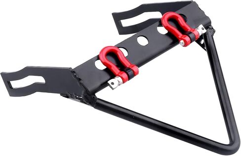 CrazyHobby Metal RC Crawler Front Bumper مع ونش جبل أغلال لمحور SCX10 وSCX10 II Redcat Gen7 Gen 8 ترقيات (النوع B) in Saudi Arabia