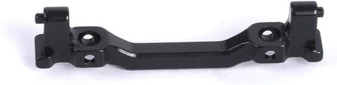 Aluminium Alloy Front Bumper Mount for Axial SCX24 Deadbolt AXI90081 1/24 RC Crawler Car Upgrade Parts (Black) in Saudi Arabia