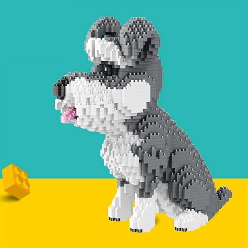 Uvini Micro Blocks Cat Building Set, Adult Building Set, Cat Model Toy for Women, Teens or Adult 1390 Pieces in Saudi Arabia