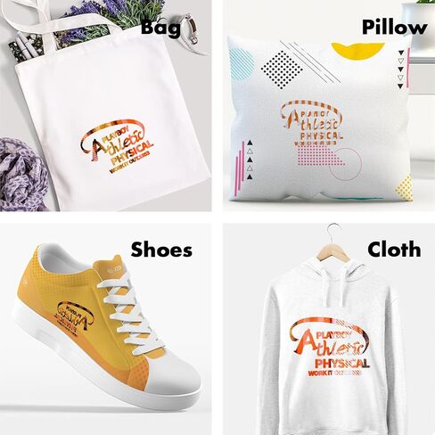 حزمة HTV من الفينيل نقل الحرارة - حديد هالوين لامع على الفينيل والبرتقالي منقوشة بو فينيل، 12 حزمة من 12 بوصة × 10 بوصة HTV الفينيل للهدايا التي شيرت DIY بواسطة Cricut ، خيال كامو أو آلة الضغط الحراري in Kuwait