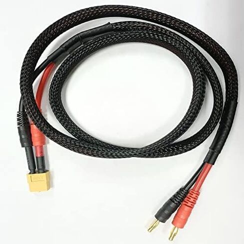 Hengfuntong-Elec 8 in1 لتقوم بها بنفسك DC12-24V التمساح كليب موصل كابل مزدوج 4 مللي متر XT60 التمساح كليب 12awg 1000 مللي متر 9 قطعة in Kuwait