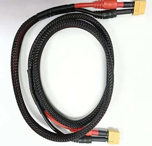 Hengfuntong-Elec 8 in1 لتقوم بها بنفسك DC12-24V التمساح كليب موصل كابل مزدوج 4 مللي متر XT60 التمساح كليب 12awg 1000 مللي متر 9 قطعة in Kuwait