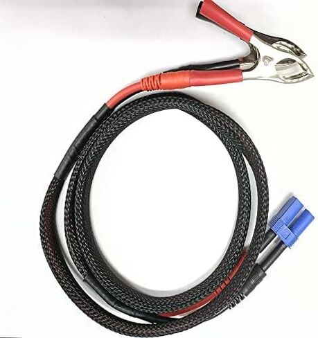 Hengfuntong-Elec 8 in1 لتقوم بها بنفسك DC12-24V التمساح كليب موصل كابل مزدوج 4 مللي متر XT60 التمساح كليب 12awg 1000 مللي متر 9 قطعة in Kuwait