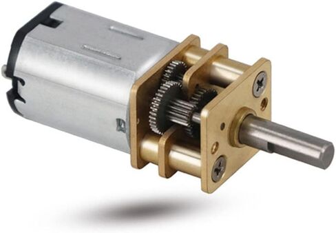 Pensionalgood 5 قطعة Mini N20 موتور تروس تيار مستمر 3 فولت-6 فولت سرعة بطيئة علبة تروس معدنية كاملة لتقوم بها بنفسك أداة سيارة روبوت in Kuwait