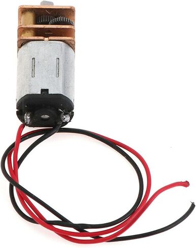 Pensionalgood 5 قطعة Mini N20 موتور تروس تيار مستمر 3 فولت-6 فولت سرعة بطيئة علبة تروس معدنية كاملة لتقوم بها بنفسك أداة سيارة روبوت in Kuwait