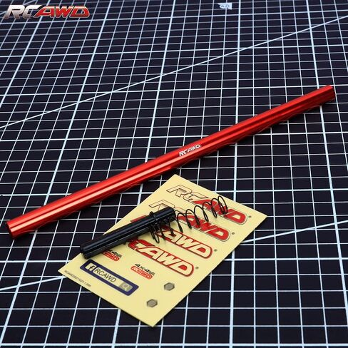 RCAWD Center Driveshaft 205mm for 1/10 ARRMA 3S Big Rock Senton Typhon Infraction Vendetta Upgrades, Aluminum Parts ARAC3955 Red in Saudi Arabia