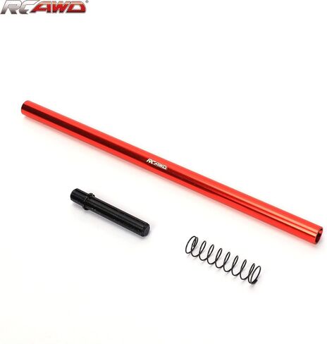 RCAWD Center Driveshaft 205mm for 1/10 ARRMA 3S Big Rock Senton Typhon Infraction Vendetta Upgrades, Aluminum Parts ARAC3955 Red in Saudi Arabia
