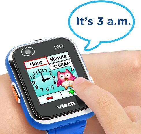 VTech KidiZoom Smartwatch DX2, Special Edition Skateboard Swoosh with Bonus Royal Blue Wristband in Saudi Arabia