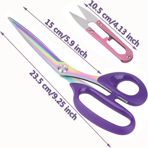 Fabric Scissors, 9 Inch Tailor Sewing Scissors for Fabric Cutting in Kuwait
