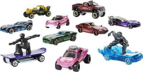 Hot Wheels Tokyo 2020 Olympics 10 Castings In 1 Pack Features 1:64 Scale Cars With Popular Sports Themes Treasure Hunt Car Collectible Ages 3 And Older in Saudi Arabia