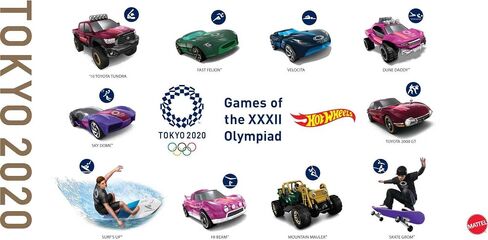 Hot Wheels Tokyo 2020 Olympics 10 Castings In 1 Pack Features 1:64 Scale Cars With Popular Sports Themes Treasure Hunt Car Collectible Ages 3 And Older in Saudi Arabia