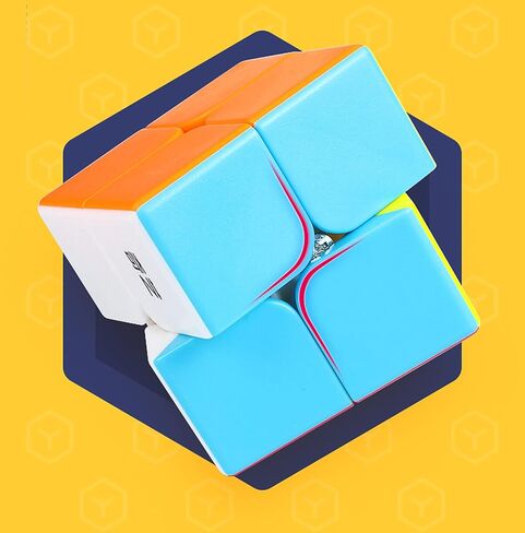 مكعب سرعة 2 × 2 × 2 من أمازا ألعاب كيدي S2 مكعب سرعة 2 × 2 مكعب بدون لاصق لغز مكعب in Kuwait
