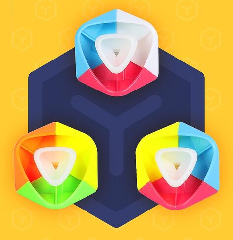 مكعب سرعة 2 × 2 × 2 من أمازا ألعاب كيدي S2 مكعب سرعة 2 × 2 مكعب بدون لاصق لغز مكعب in Kuwait