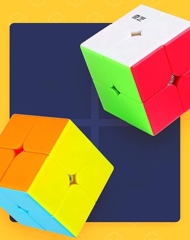 مكعب سرعة 2 × 2 × 2 من أمازا ألعاب كيدي S2 مكعب سرعة 2 × 2 مكعب بدون لاصق لغز مكعب in Kuwait