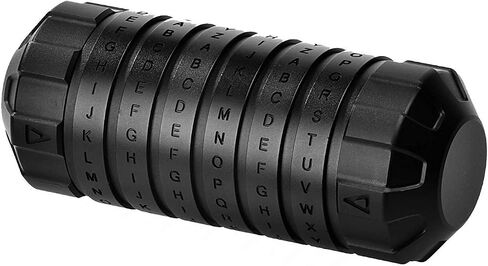 WHRMQ The Da Vinci Code Cryptex CNC Innovative Gifts For Girl Friend or Boy Friend (black) in Saudi Arabia