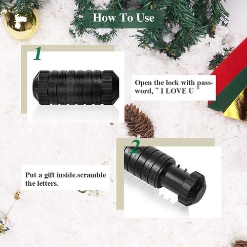 WHRMQ The Da Vinci Code Cryptex CNC Innovative Gifts For Girl Friend or Boy Friend (black) in Saudi Arabia