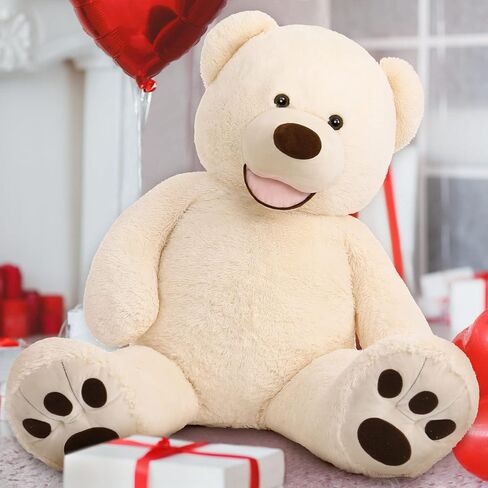 MorisMos Giant Teddy Bear, 39inch Large Stuffed Bear with Sweet Smiling in Kuwait