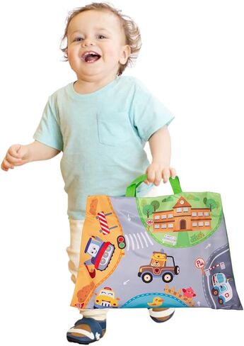 Car Toys for 1 Year Old Boy, Soft Baby Toys Set, Pull Back Car Vehicle Set Birthday Gifts Toys for Baby Toddlers Age 1 Year Old (7 Sets) in Saudi Arabia