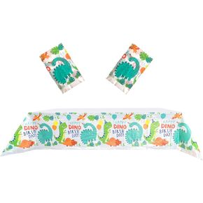 2 قطعة مفرش مائدة ديناصور لفرش الطاولة ديناصور لديكور حفلات عيد الميلاد (70 بوصة × 42 بوصة) in Kuwait